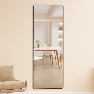 The 4th Generation Floor Standing Full-length Mirror. Wall Mirror, Bathroom Makeup Mirror, Bedroom Foyer, Clothing Store, Wall Mounted. 65 X 23.2