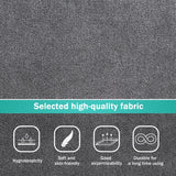 New 91 91Modern L-Shape Sectional SofaUpholstered Living Room Couch