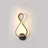 Led Wall Lamp Nordic Minimalist Bedroom Bedside Lamp