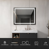 LED Lighting Bathroom Wall Mounted Mirror