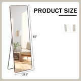 The 4th Generation Floor Standing Full-length Mirror. Wall Mirror, Bathroom Makeup Mirror, Bedroom Foyer, Clothing Store, Wall Mounted. 65 X 23.2