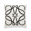 Embroidered Plush Pillowcase Living Room Sofa
