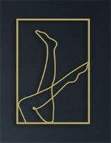 Female Line Art Acrylic Wall Decoration