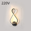 Led Wall Lamp Nordic Minimalist Bedroom Bedside Lamp