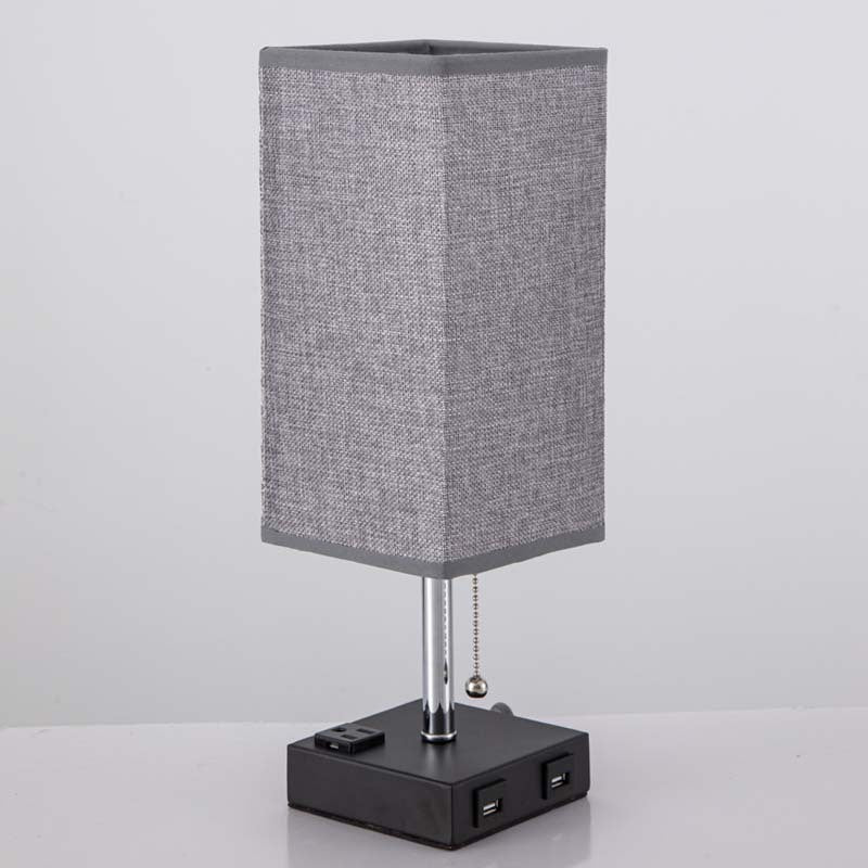 Simple Bedroom Cozy Fabric Table Lamp