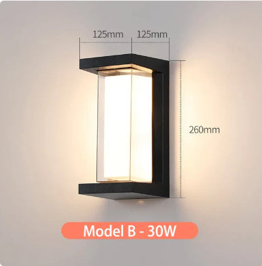 Outdoor Wall Lamp Waterproof Garden Wall Lamp