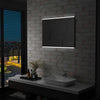 LED Bathroom Mirror with Touch Sensor 80x60 cm