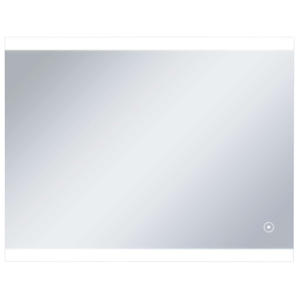 LED Bathroom Mirror with Touch Sensor 80x60 cm