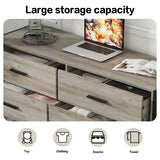 Wooden Dresser With 6 Drawers, Wooden Lockers