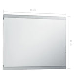 LED Bathroom Mirror with Touch Sensor 80x60 cm