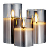 Flameless LED Candles 3 Pack Battery Operated Candles With Remote Control, Realistic Flickering Candles For Safe Ambiance