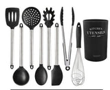 The silicone kitchen utensils and appliances