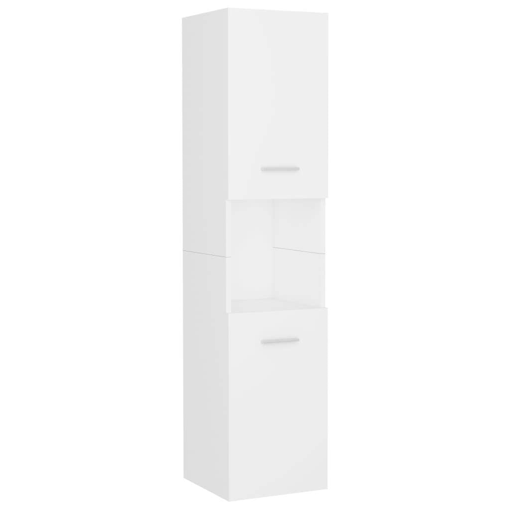 Bathroom Furniture Set White Wood