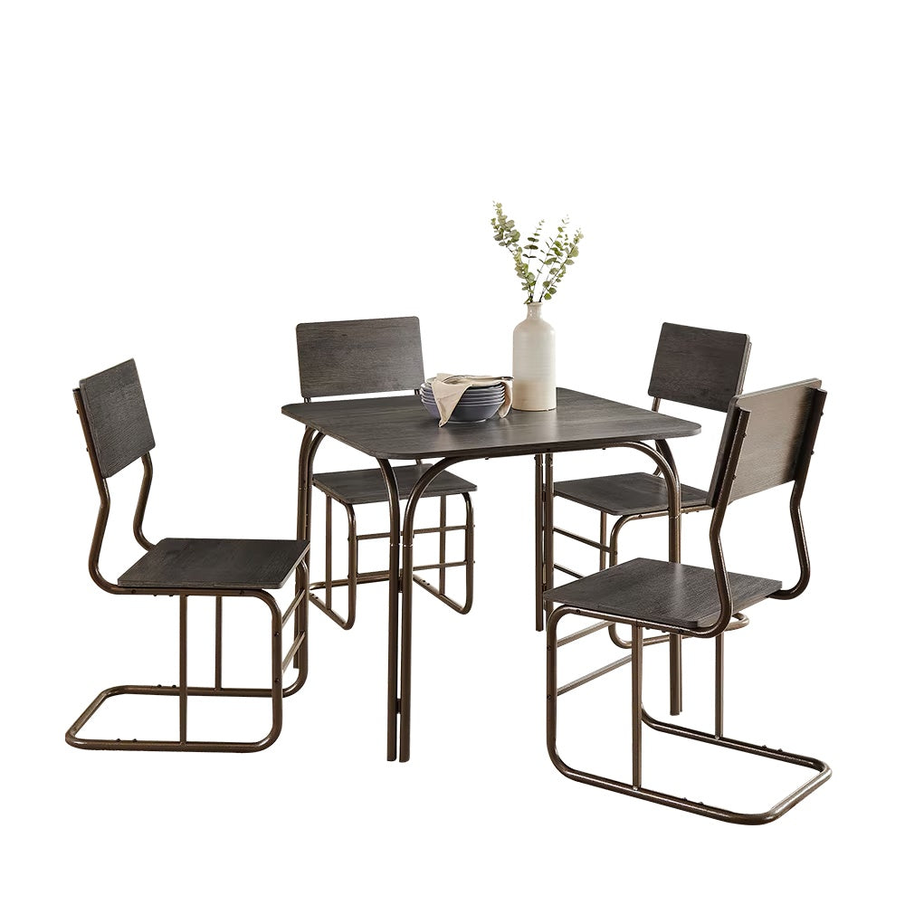 5-Piece Wood Table4 Chairs,Modern Dining Table Furniture Set For Home, Kitchen, Dining Room,Dining Table And Chair