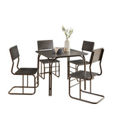 5-Piece Wood Table4 Chairs,Modern Dining Table Furniture Set For Home, Kitchen, Dining Room,Dining Table And Chair