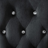 Dining Chairs 2 pcs Black Velvet