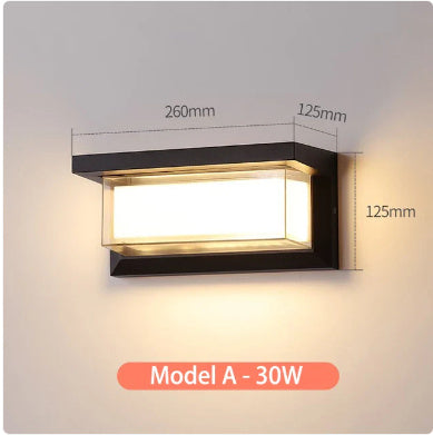 Outdoor Wall Lamp Waterproof Garden Wall Lamp