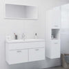 Bathroom Furniture Set White Wood