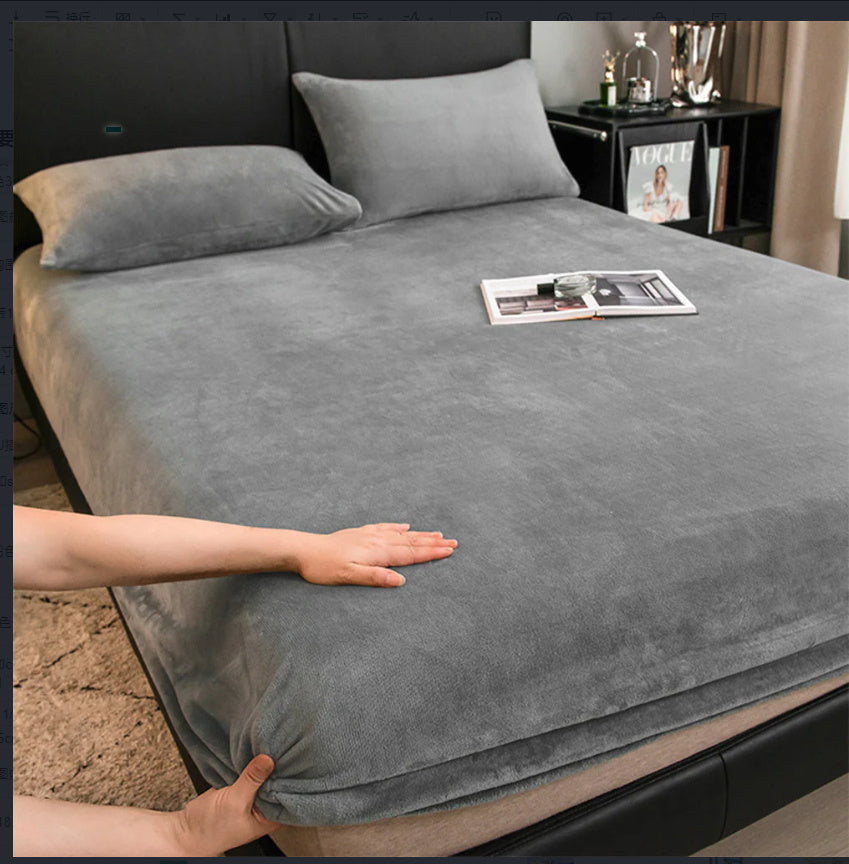 Spring Thickened All Cotton Coverlet Single Piece Household Single Double Sanded Sheets Item