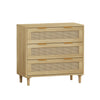 3 Drawers Rattan Storage Cabinet Rattan Drawer