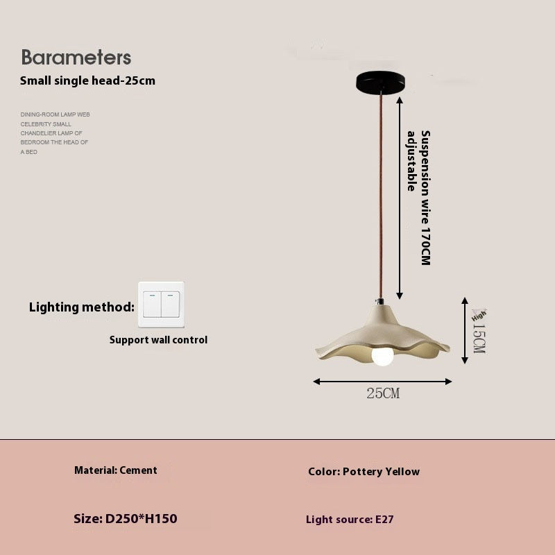 Japanese Style Bedroom Bedside Chandelier