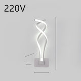 Led Wall Lamp Nordic Minimalist Bedroom Bedside Lamp