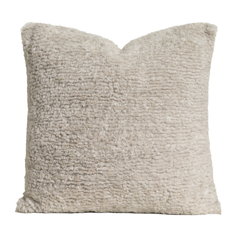 Living Room Rabbit Fur Sofa Pillowcase