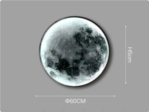 Bedroom Bedside Moon Wall Lamp