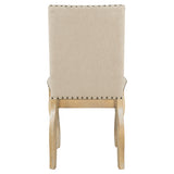 4 Wooden Cushioned Dining Chairs