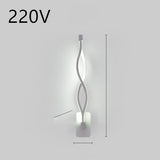 Led Wall Lamp Nordic Minimalist Bedroom Bedside Lamp