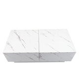 Coffee Table With Sliding Tabletop, Center Table With Hidden Storage Compartment, Extendable Table For Living Room