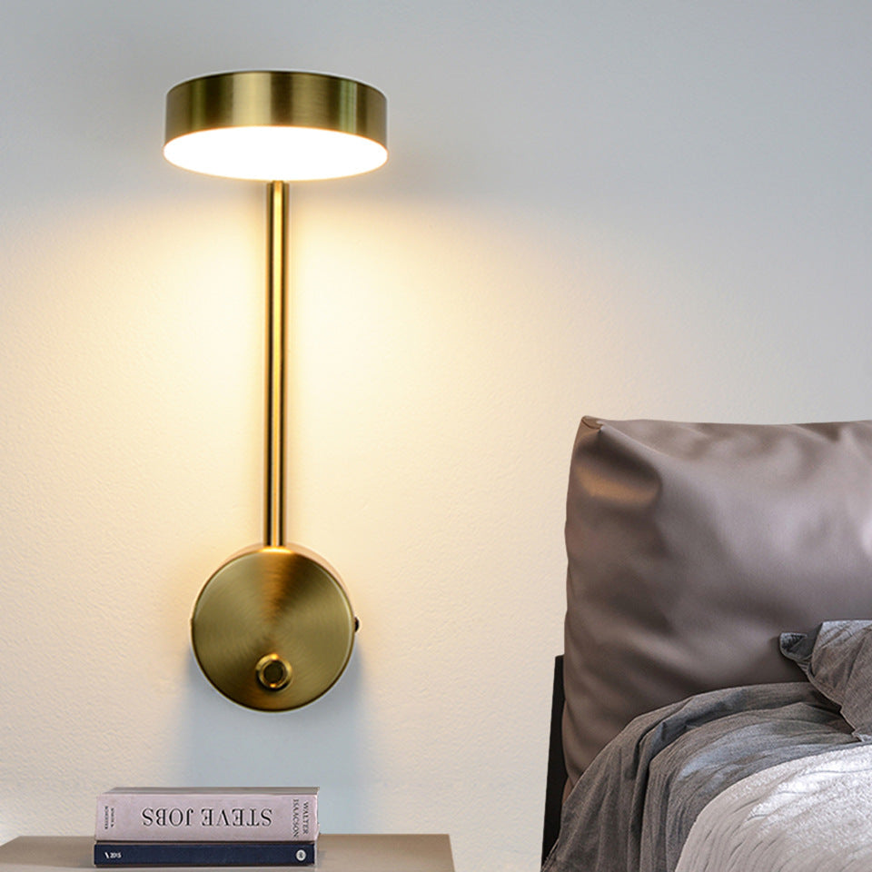 Bedside Lamp Wall Lamp Rotary KeyLamp Wall Lamp Background Wall Decoration
