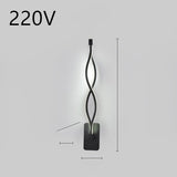 Led Wall Lamp Nordic Minimalist Bedroom Bedside Lamp