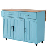 Fibreboard Dining CartBookcase With Folding Tabletop