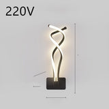 Led Wall Lamp Nordic Minimalist Bedroom Bedside Lamp