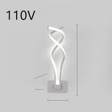 Led Wall Lamp Nordic Minimalist Bedroom Bedside Lamp