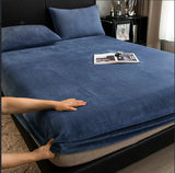 Spring Thickened All Cotton Coverlet Single Piece Household Single Double Sanded Sheets Item