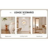 The 4th Generation Floor Standing Full-length Mirror. Wall Mirror, Bathroom Makeup Mirror, Bedroom Foyer, Clothing Store, Wall Mounted. 65 X 23.2