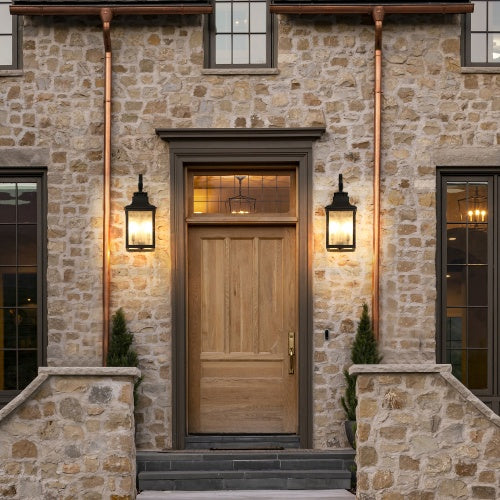 Large Outdoor Glass Wall Light Supports Many Types Of Bulbs -2 Packs Unavailable Platforms- Temu